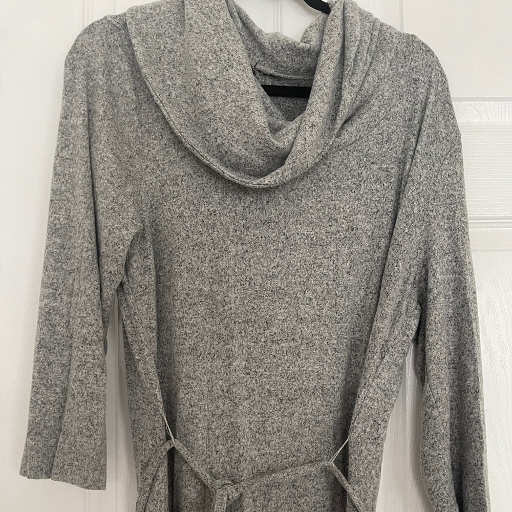 💫 Gray neck dress,